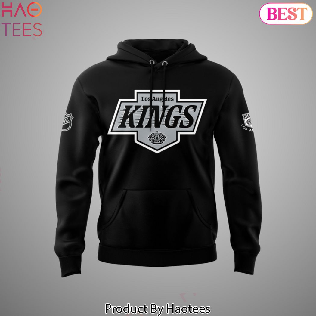 2024 Los Angeles Kings Logo Design Black Hoodie 2024 Los Angeles Kings Logo Design Black Hoodie