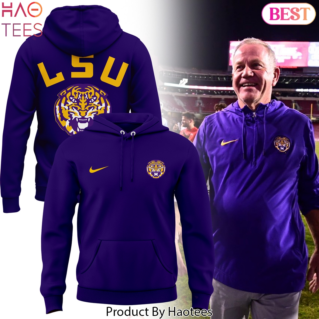 2024 LSU Tigers Football Logo Design Hoodie 2024 LSU Tigers Football Logo Design Hoodie