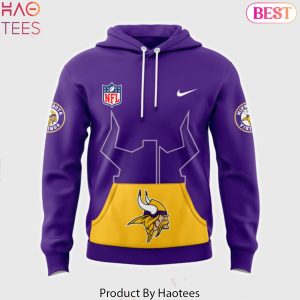 2024 Minnesota Vikings Purple Game Design Hoodie