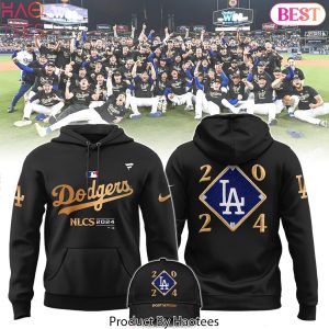2024 NLCS Los Angeles Dodgers Design Hoodie – Black
