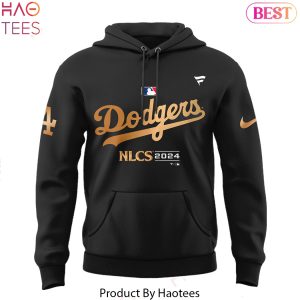 2024 NLCS Los Angeles Dodgers Design Hoodie – Black