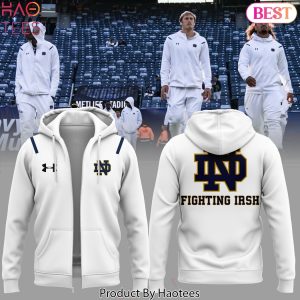 2024 Notre Dame Fighting Irish Football Zip Hoodie