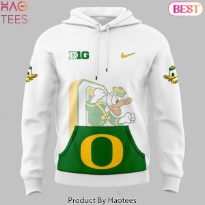 2024 Oregon Ducks Football  X Go Ducks Hoodie – White