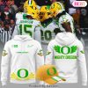 2024 Oregon Ducks Go Ducks White Hoodie