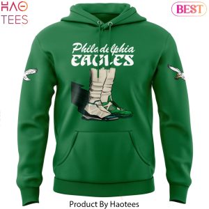 2024 Philadelphia Eagles Football Logo Design Hoodie – Green