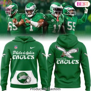 2024 Philadelphia Eagles Logo Design Hoodie – Green