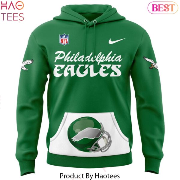 2024 Philadelphia Eagles Logo Design Hoodie – Green