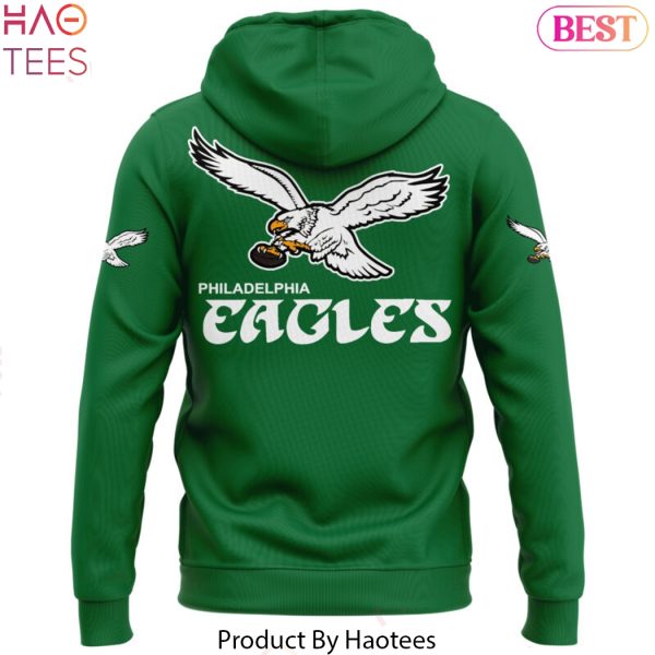 2024 Philadelphia Eagles Logo Design Hoodie – Green