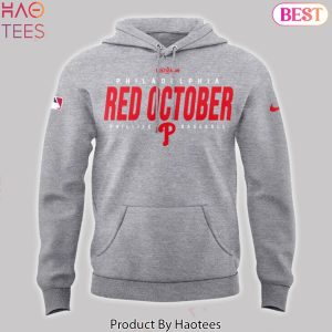 2024 Philadelphia Phillies Red October Postseason Hoodie