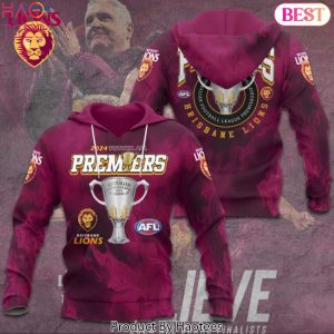 2024 Premiers Brisbane Lions Australian Football League Hoodie