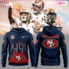2024 San Francisco 49ers Logo Design Black Hoodie