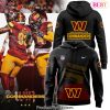 2024 Washington Commanders Alternmate Helmet Pullover Hoodie – Black