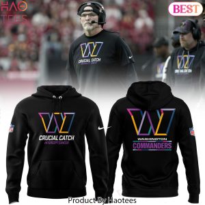 2024 Washington Commanders Crucial Catch Intercept Cancer Hoodie