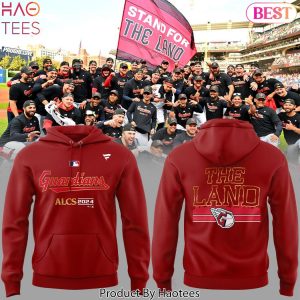 ALCS 2024 Cleveland Guardians – The Land Design Hoodie – Red