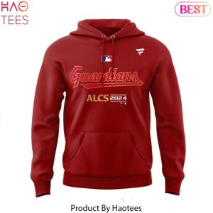 ALCS 2024 Cleveland Guardians – The Land Design Hoodie – Red