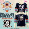 Boston Bruins 2024 Dia De Los Muertos Pullover Hoodie Boston Bruins 2024 Dia De Los Muertos Pullover Hoodie