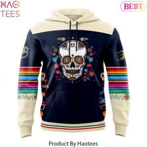 Anaheim Ducks 2024 Dia De Los Muertos Pullover Hoodie