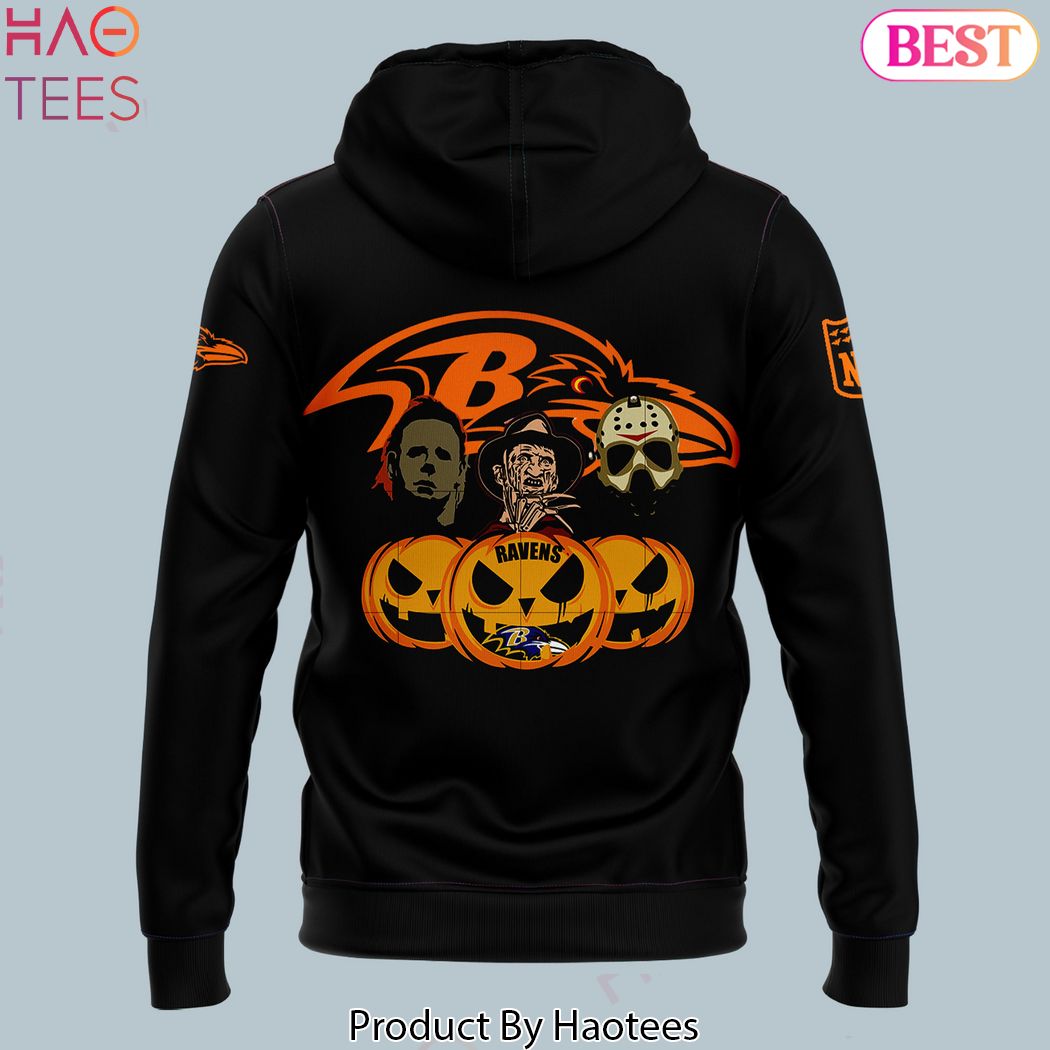 Baltimore Ravens Halloween Spirit Darkness There And Nothing More Trick Or Treat Hoodie Baltimore Ravens Halloween Spirit Darkness There And Nothing More Trick Or Treat Hoodie