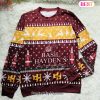 Augustiner Beer Blue Ugly Christmas Sweater Augustiner Beer Blue Ugly Christmas Sweater