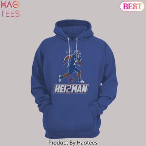 Boise State Broncos Football Hei 2 Man Hoodie