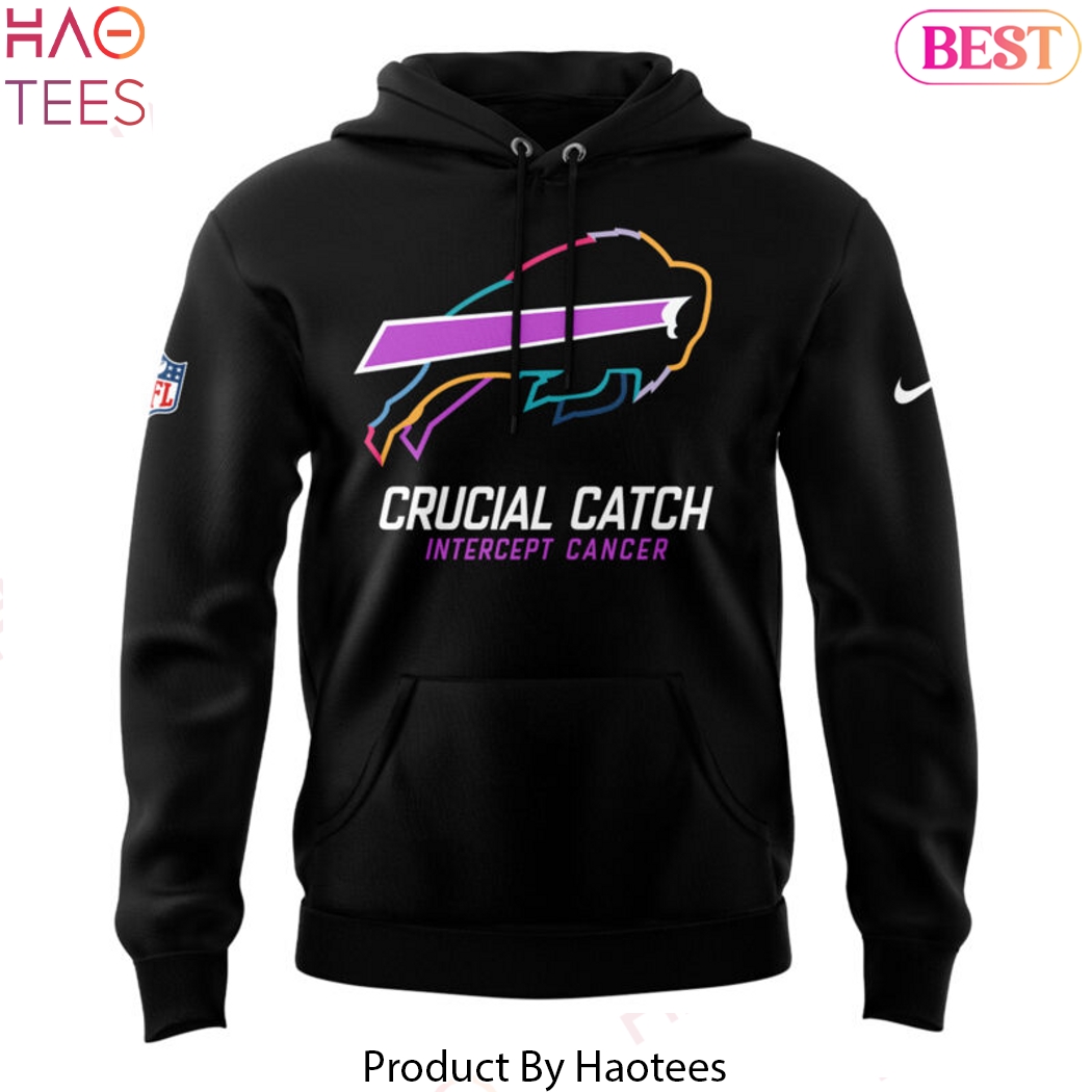 Buffalo Bills 2024 Crucial Catch Intercept Cancer Hoodie Buffalo Bills 2024 Crucial Catch Intercept Cancer Hoodie