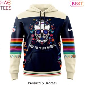 Buffalo Bills 2024 Dia De Los Muertos Pullover Hoodie
