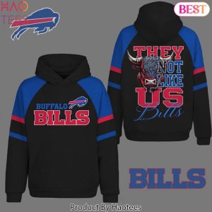 Buffalo Bills – They Not Like Us Hoodie – Black