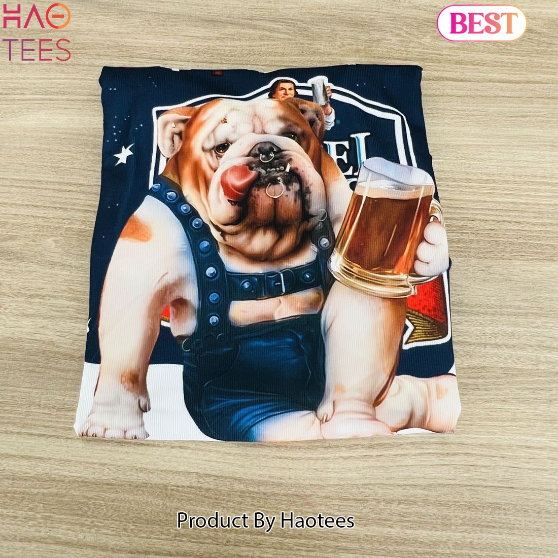 Bulldog Drink Samuel Adams Boston Lager Beer Ugly Christmas Sweater Bulldog Drink Samuel Adams Boston Lager Beer Ugly Christmas Sweater