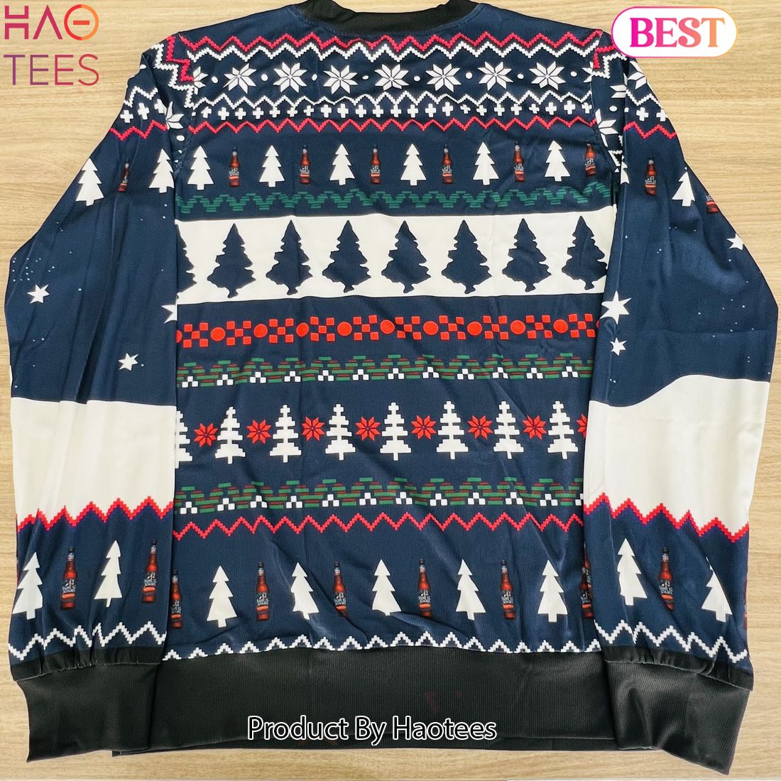 Bulldog Drink Samuel Adams Boston Lager Beer Ugly Christmas Sweater Bulldog Drink Samuel Adams Boston Lager Beer Ugly Christmas Sweater
