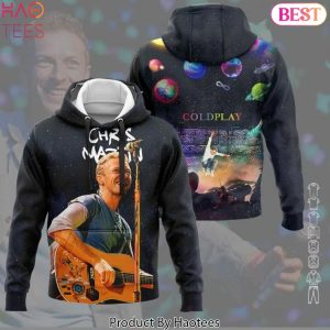 Chris Martin, Coldplay, Music Of The Spheres World Tour 2024 Hoodie