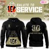 Cincinnati Bengals 2024 Salute To Service Design Hoodie