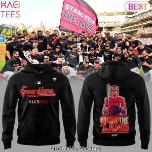 Cleveland Guardians ALCS GUARD The LAND Design Hoodie