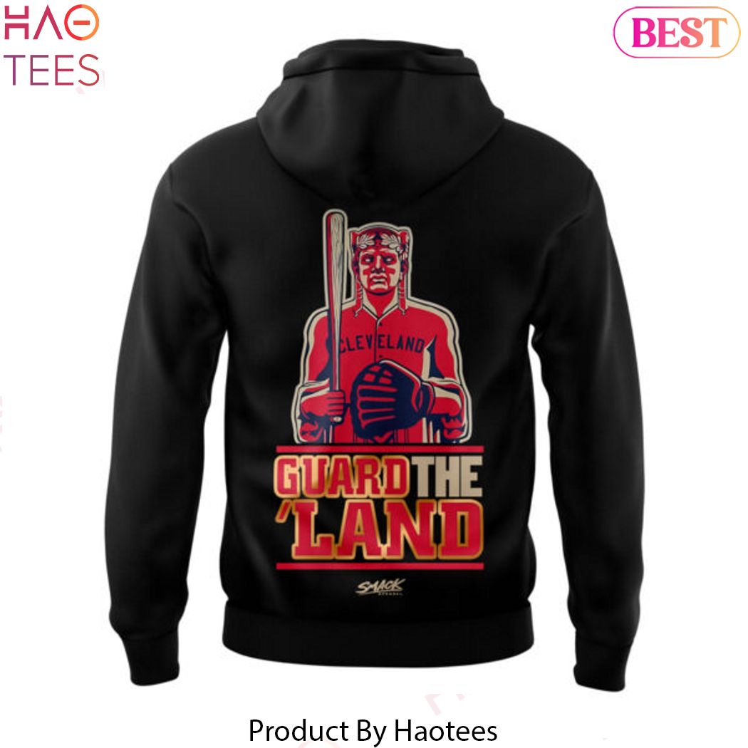 Cleveland Guardians ALCS GUARD The LAND Design Hoodie Cleveland Guardians ALCS GUARD The LAND Design Hoodie