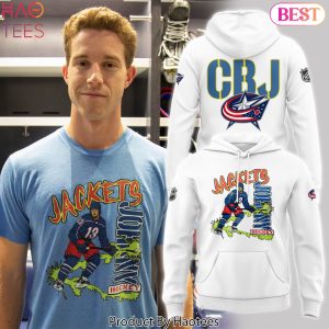 Columbus Blue Jackets Hockey 2024 Hoodie – White Columbus Blue Jackets Hockey 2024 Hoodie – White