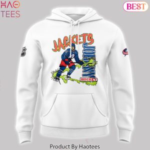 Columbus Blue Jackets Hockey 2024 Hoodie – White