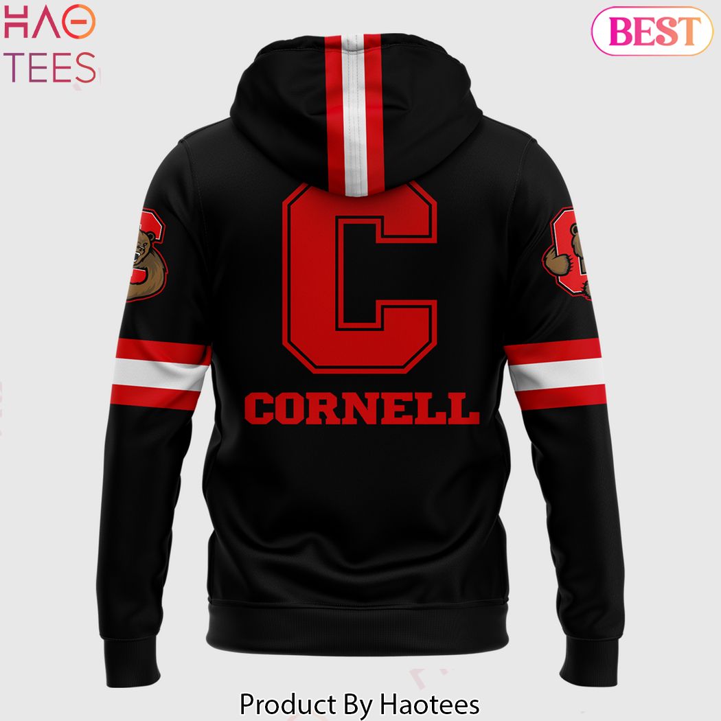 Cornell Big Red Football Block C With Cornell Hoodie Cornell Big Red Football Block C With Cornell Hoodie