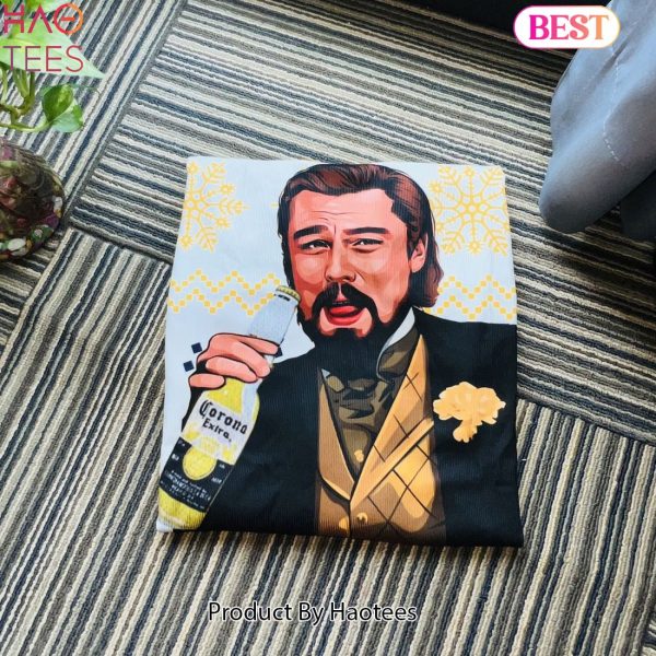 2024 Corona Extra Leonardo DiCaprio Meme Ugly Christmas Sweater