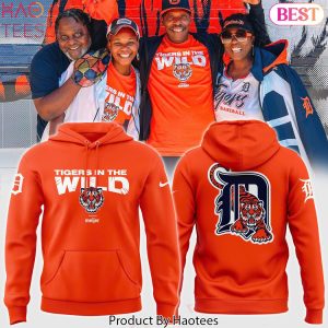Detroit Tigers In The Wild 2024 Hoodie