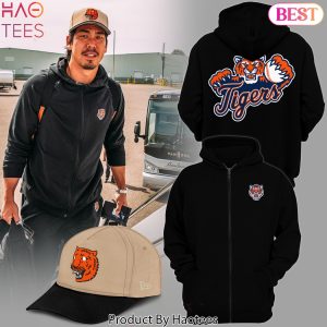 Detroit Tigers Team Baseball Design Zip Hoodie