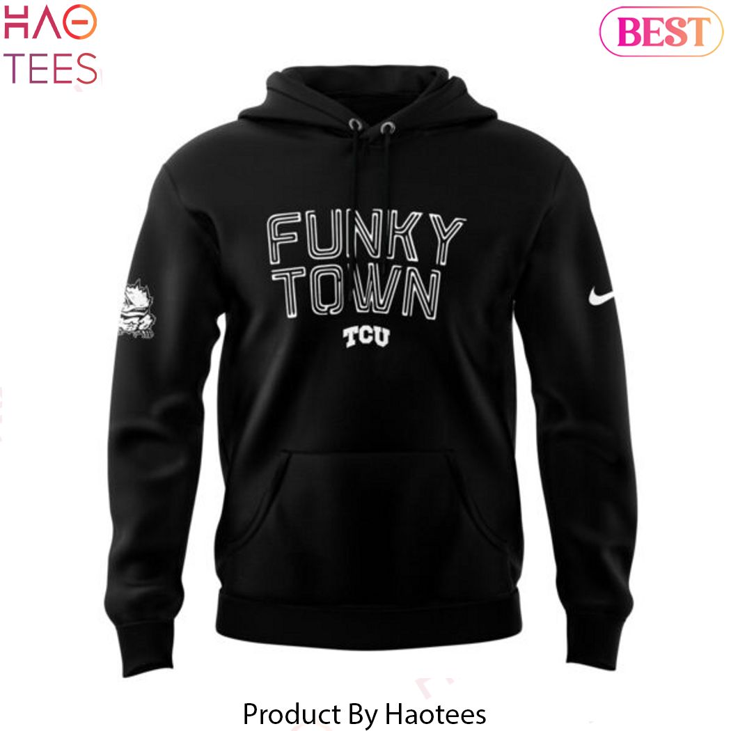 Funky Town TCU Horned Frogs Hoodie - Black Funky Town TCU Horned Frogs Hoodie - Black