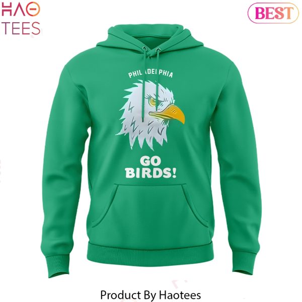 Go Birds Jason Kelce Philadelphia Eagles Football Hoodie