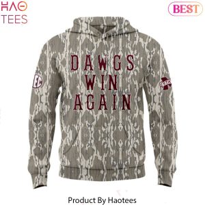 Hardy Mississippi State Bulldogs Vintage Dawgs Win Again Hoodie