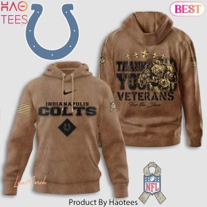 Indianapolis Colts Thank You Veterans For The Shou Hoodie