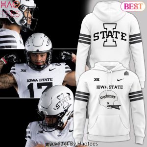 Iowa State Cyclones Football 2024 Design White Hoodie