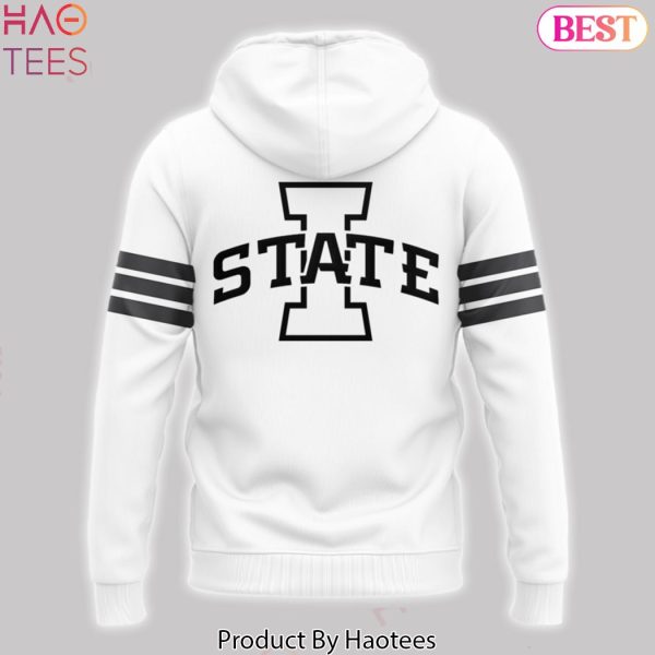 Iowa State Cyclones Football 2024 Design White Hoodie