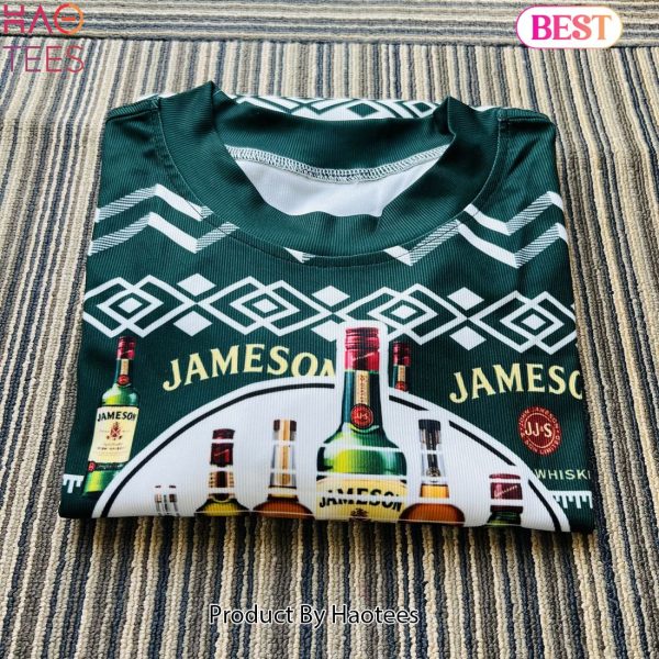 2024 Jameson Happiest Drink Ugly Christmas Sweater