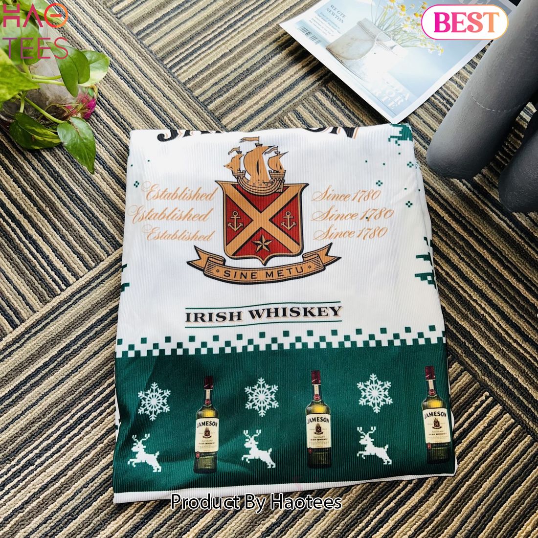 Jameson Irish Whiskey White Sweater