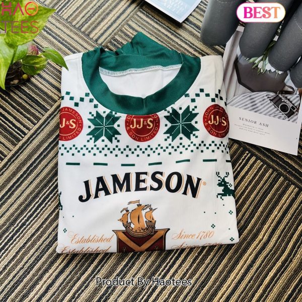 Jameson Irish Whiskey White Sweater