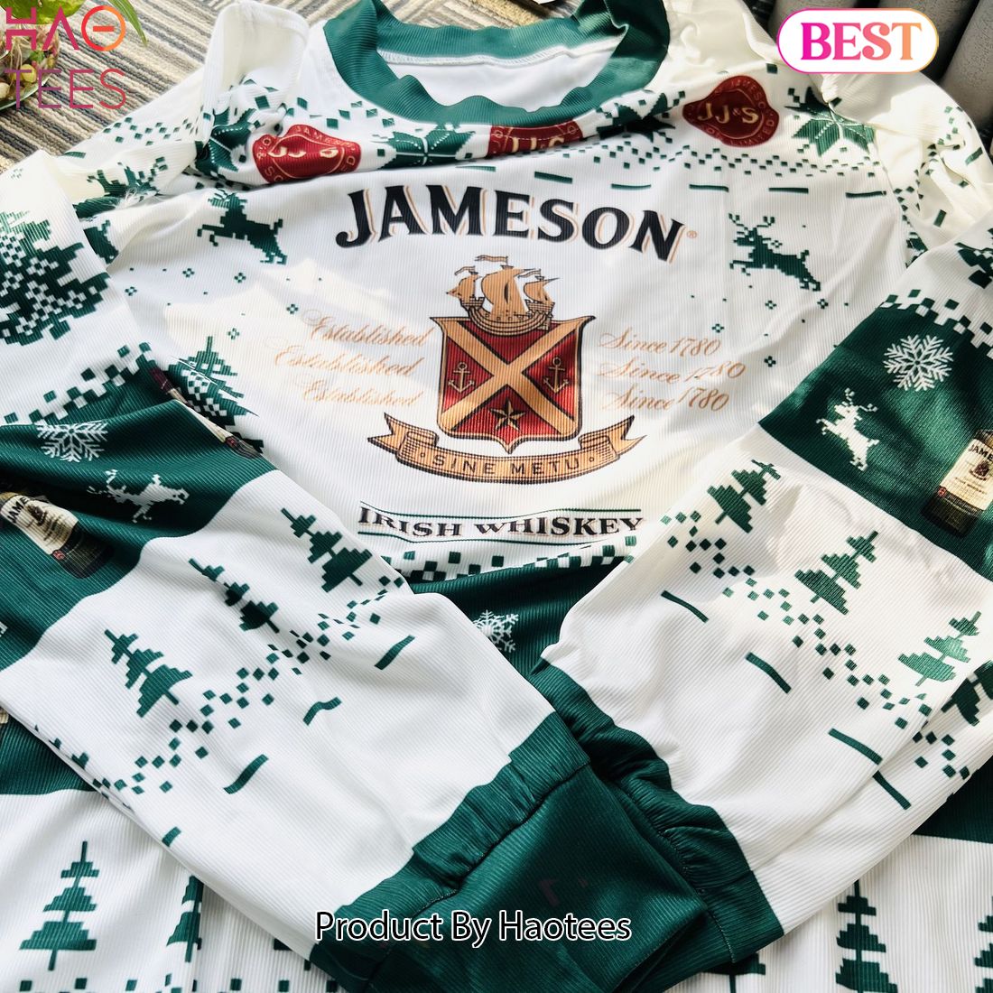 Jameson Irish Whiskey White Sweater