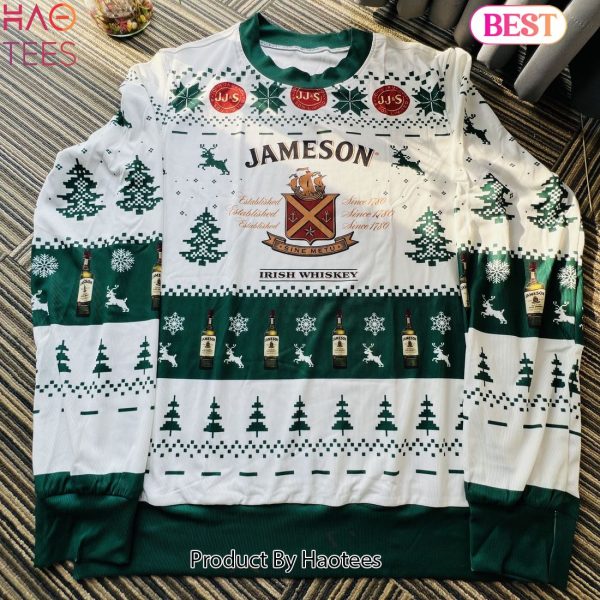 Jameson Irish Whiskey White Sweater